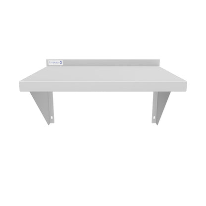 24" x 18" 16 Gauge Stainless Steel Heavy Duty Wall Shelf, NSF