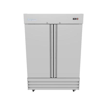 54" Commercial Stainless Steel 2 Door Reach-In Refrigerator ENERGY STAR®