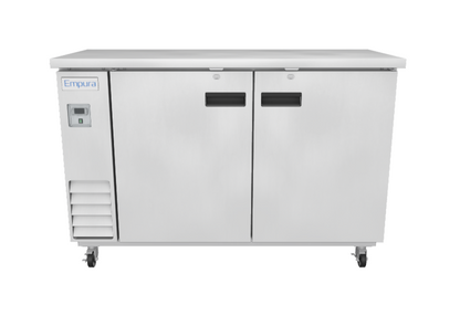 E-KBB60-2-24-S Refrigerated Back Bar Cabinet 3D View