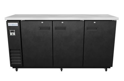E-KBB70-3-24 Refrigerated Back Bar Cabinet 3D View
