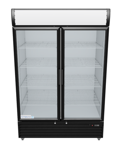EGM-50B Glass Door Refrigerated Merchandiser 3D View