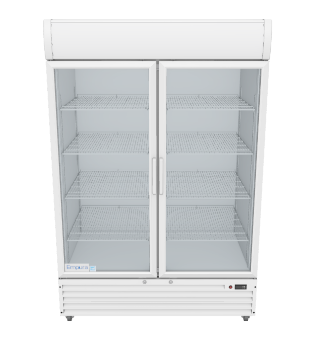 EGM-50W Glass Door Refrigerated Merchandiser 3D View