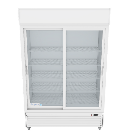 ESM-42W Glass Door Refrigerated Merchandiser 3D View