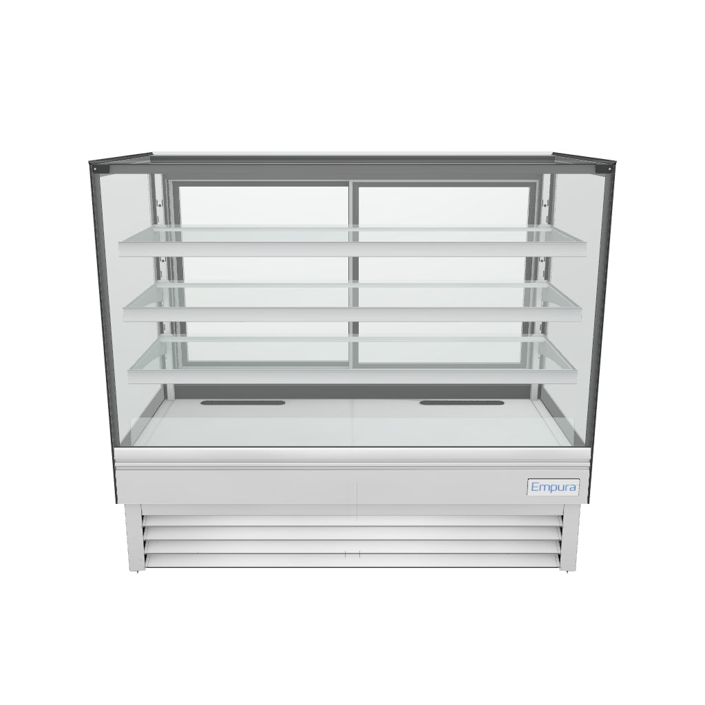 59" Stainless Steel Refrigerated Commercial Bakery Display Case