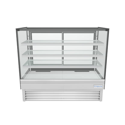 59" Stainless Steel Refrigerated Commercial Bakery Display Case