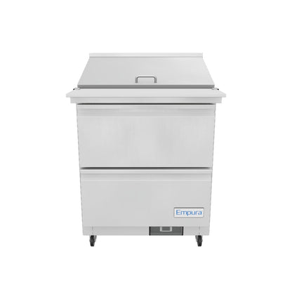 E-KSP29M-D2 Mega Top Sandwich Salad Unit Refrigerated Counter 3D View