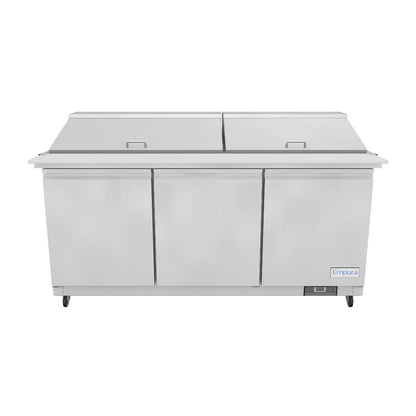 E-KSP72M Mega Top Sandwich Salad Unit Refrigerated Counter 3D View